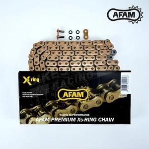 Afam Upgrade Gold 525 Pitch 108 Link Chain fits Triumph 600 Speed Four 2004-2006 - Picture 1 of 1