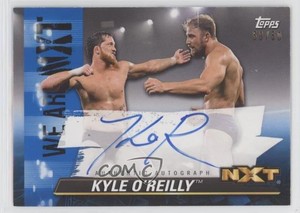2021 Topps WWE NXT We Are NXT Auto Blue /50 Kyle O'Reilly #A-KOR Auto