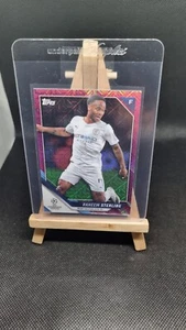 REFRACTOR MOJO FUCSIA TOPPS 2021-22 UCL JAPONÉS RAHEEM ESTERLINA #2 109/125 - Imagen 1 de 2