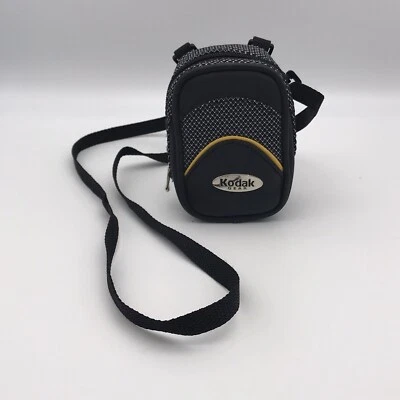 Kodak Gear Black Camera Bag Padded Pocket SD Inner Pockets Adj Strap 70627 - Image 1 of 4