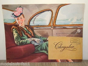 Folder/Brochure 1946 Chrysler Windsor & New Yorker *4897 - Bild 1 von 3