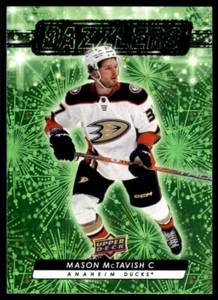 2023-24 Upper Deck Dazzlers Green Mason McTavish #DZ-65 - Imagen 1 de 2