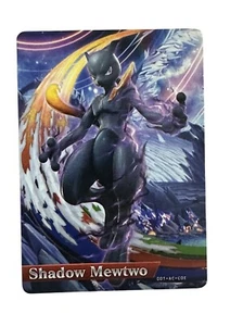 Shadow Mewtwo Amiibo Card Pokkén Tournament Rare Nintendo WII U US Edition - Picture 1 of 5