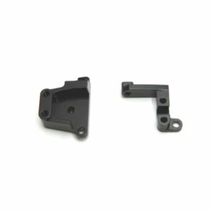 ST Racing STA31387BK CNC MACH ALUM FRT SERVO MOUNT BRACKETS (1 PR) SCX10 II BLK - Picture 1 of 1