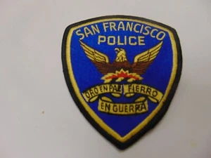 PATCH LAW ENFORCEMENT POLICE SAN FRANCISCO POLICE EN GUERRA - Picture 1 of 1