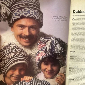 FULL YEAR 1985 Knitter's magazine 3 issues dubbelmossa hats to knit knitting - Picture 1 of 10