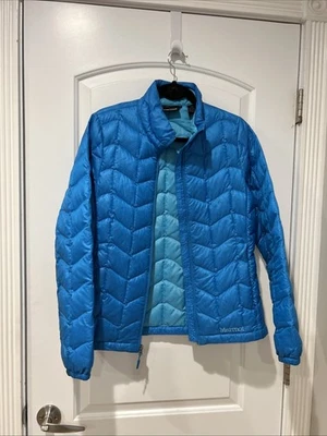 Marmot 600 Fill Jacket Coat Women’s  M Packable Puffer Quilted Down Lightweight - Image 1 of 4