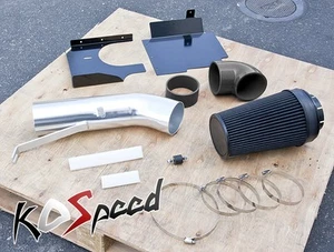 FOR 99-06 GMT800 CHEVY/GMC/CADILLAC V8 AIR INTAKE PIPE BLACK FILTER+HEAT SHIELD - Bild 1 von 1