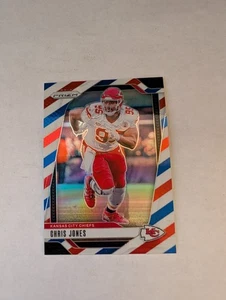 Panini Prizm 2024 - Chris Jones #143 rojo blanco y azul Prizm - Imagen 1 de 2