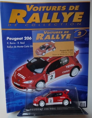 Peugeot - 206 WRC - Rallye Monte-Carlo 2003 - Burns Richard, Reid Robert - 1/43 - Photo 1/4