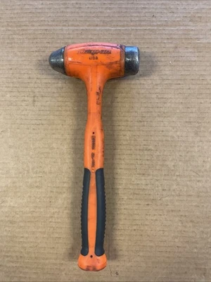 (J2125) Martillo de golpe muerto de agarre suave Snap-On HBBD32 32 oz Usado NARANJA Foto 1 de 4