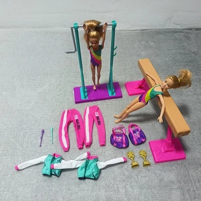 Muñeca Barbie Stacie ÚNICA Gimnasia Equipo Nacional Entrenamiento Juego Accesorios Foto 1 de 4