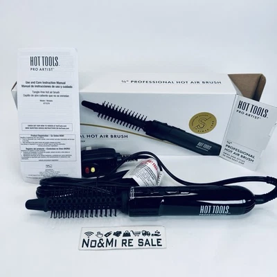 HOT TOOLS Pro Artist Hot Air Styling Brush  Style, Curl and Touch Ups 3/4” - Image 1 of 4