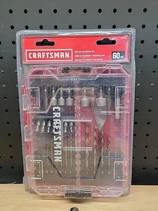 CRAFTSMAN Bohrschrauber Bit Set 60-teilig CMAF1260 BRANDNEU! KOSTENLOSER VERSAND! - Bild 1 von 8