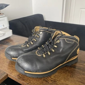 Timberland boys black boots size UK 3 - Picture 1 of 6