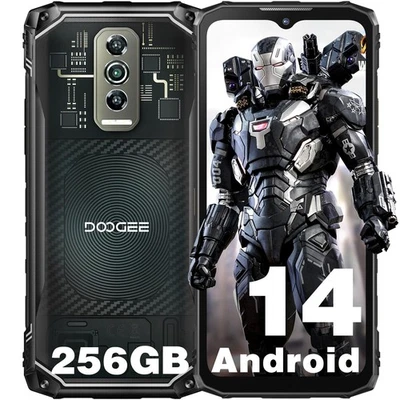 DOOGEE Blade 10 Ultra 6,56 Zoll Outdoor Handy 20GB+256GB Android 14 Ohne Vertrag