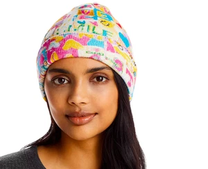 AQUA x Kerri Rosenthal Amor Estampado Sombrero Scully Gorro Nuevo AQ13471 $58 - Imagen 1 de 6