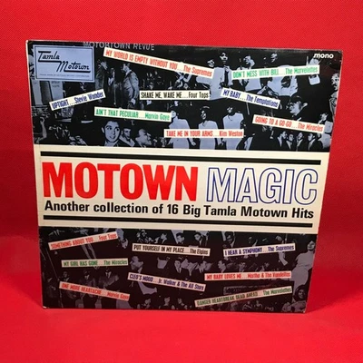 VARIOUS Motown Magic 1966 vinyl LP Marvin Gaye Four Tops Marvelettes Miracles - Image 1 of 4