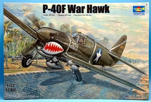 Trumpeter 03227 1/32 P-40F War Hawk Brand New Complete Kit - Picture 1 of 2