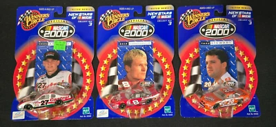 全新 批量 3 件 Winner's Circle New Stars of Nascar 2000 完整套装 1: 64 — 第 1/4 张图片