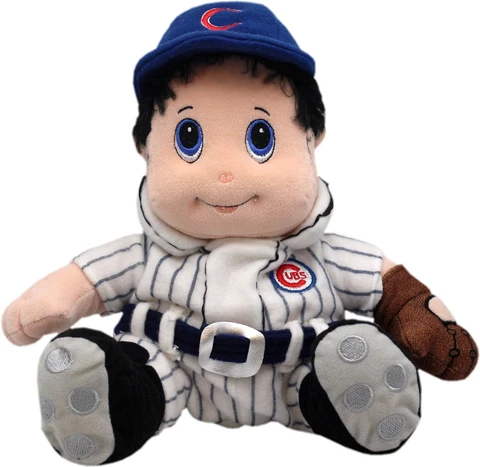 Chicago Cubs Plush Bear Baseball Player Mascot 9" 12614 Cover