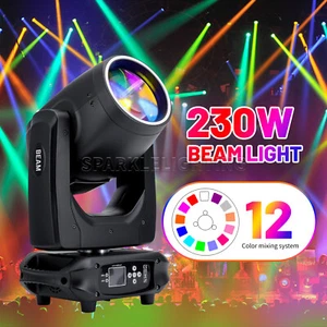 PAIDUN 7R 230W Halo Sharpy Beam Moving Head Spot Light Rainbow Effect Disco Show - Picture 1 of 8