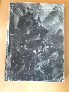 Warhammer Hordes of Chaos Supplement Book 2002 (Missing Front Cover)