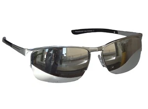 GAFAS DE SOL MATRIX SPORT CROMADAS PLATEADAS GAFAS DE MOTO COOL SPORT M 21 - Imagen 1 de 3