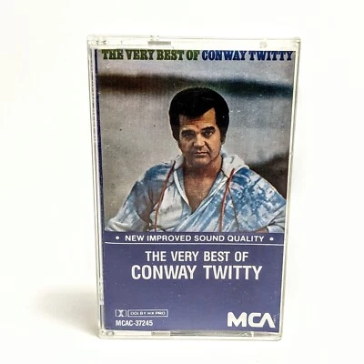 Conway Twitty The Very Best Of  Cassette Tape Play Tested - Image 1 of 4