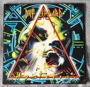 1987 Def Leppard Hysteria - 1st Pressing Vinyl (Mercury 830675) VG Condition - Picture 1 of 4