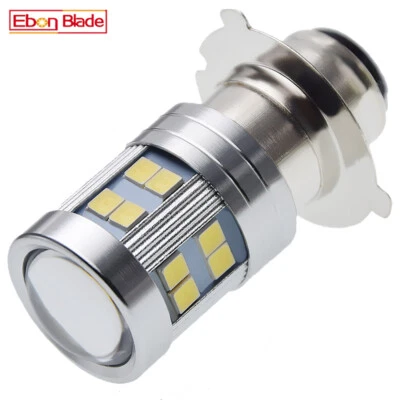 1x P15D-25-3 2835 24 LED Dual Beam Light Bulb 6V 6 Volt for Motorcycle Motorbike Foto 1 de 4