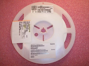 QTY (10,000) 47.5 Ohm 1/16W 1% 0402 SMD RESISTORS RC0402FR-0747R5RL YAGEO ROHS - Picture 1 of 1
