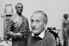 Czech sculptor Franta Belsky, UK, 31st October 1983. - Old Photo