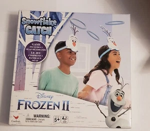 Disney Frozen 2 Up and Active Olaf Snowflake Catch Ring Toss Game, Family Fun - Picture 1 of 2