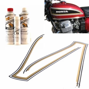 Honda CB 750 Four K3-K6 Lacksatz Lack Candy Antares Red + Tankzierstreifen Dekor - Bild 1 von 1