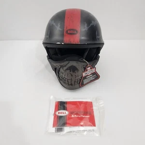 Bell Rogue Ghost Recon Helmet XS Camo Black Muzzle Shield DOT Extra Small Red - Picture 1 of 11