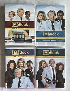 Matlock Seasons 1-4 DVD (1986-1990) Andy Griffith, Linda Purl, Kene Holliday OOP - Picture 1 of 18