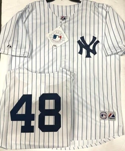 ANTHONY RIZZO YANKEES MENS PINSTRIPE MAJESTIC NEW W TAGS LG XL 2X - Picture 1 of 1