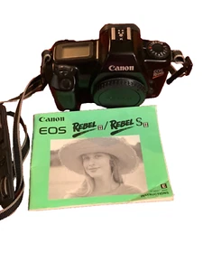 Canon Film Camera Rebel S II 35mm SLR Body Only - Picture 1 of 12