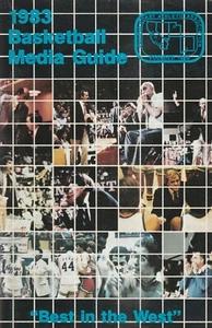 PACIFIC COAST ATHLETIC ASSOC. 1983 BASKETBALL MEDIA GUIDE - Picture 1 of 4
