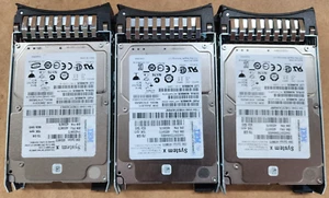 Lot of 3 IBM 42D0672 73GB 15K 6Gbps 2.5" SAS Hard Disk Drive HDD - Picture 1 of 4