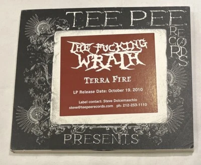 The Fucking Wrath - Terra Fire - Tee Pee Promo CD Single Foto 1 de 4