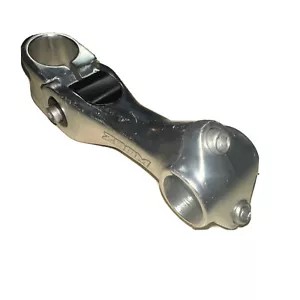 Zoom TDS-80 Adjustable Alloy Road Bike Stem 25.4 x 130mm 1 1/8" -10º 40º Silver - Picture 1 of 12