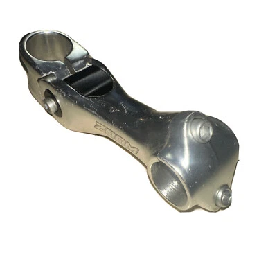 Zoom TDS-80 Adjustable Alloy Road Bike Stem 25.4 x 130mm 1 1/8" -10º 40º Silver - Image 1 of 4