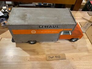 RARE Vintage Nylint U-Haul Pressed Steel Diecast Moving Van Truck Toy