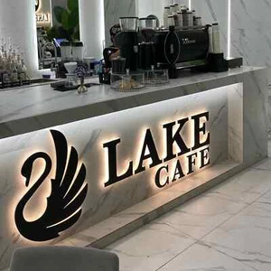 Custom Backlit Sign Metal Sign Outdoor 3D Metal Sign Business Logo Signage LED - Picture 1 of 7