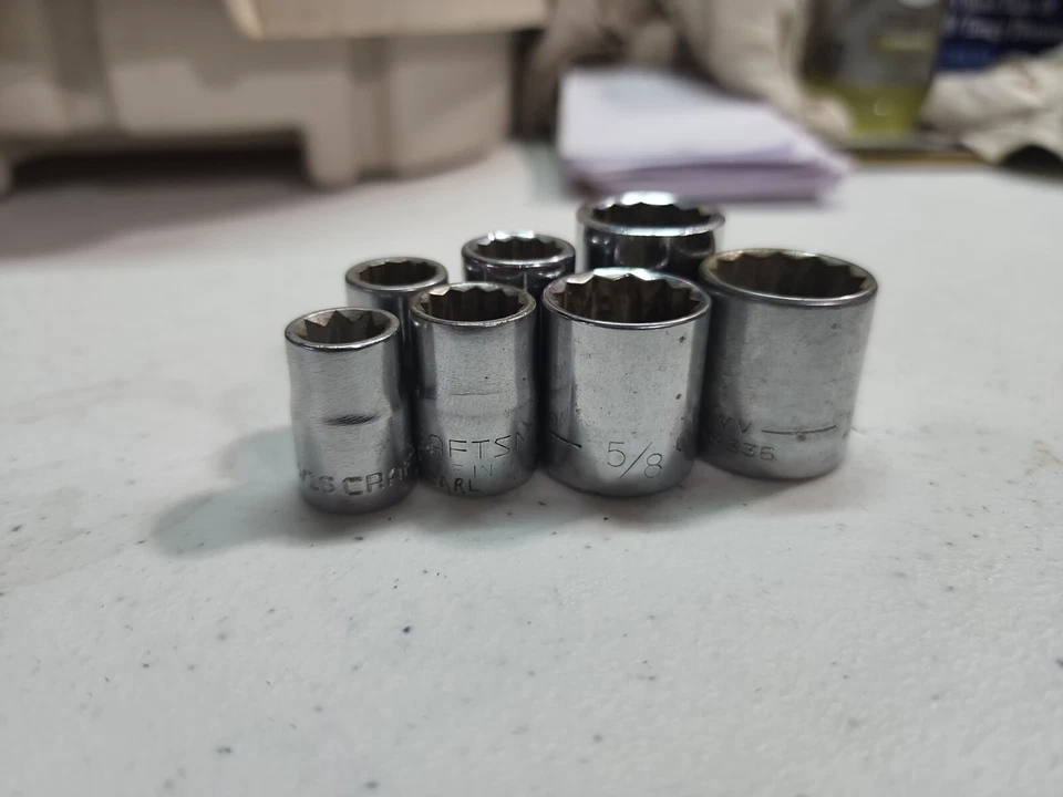 Craftsman Sockets 3/8" Drive 12 Point Different Models - Image 1 of 1