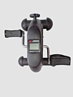 TDC T-C CA Bike Portable Under Desk Arm Leg Foot Pedal Exercise Stationary BLACK - Image 1 of 2