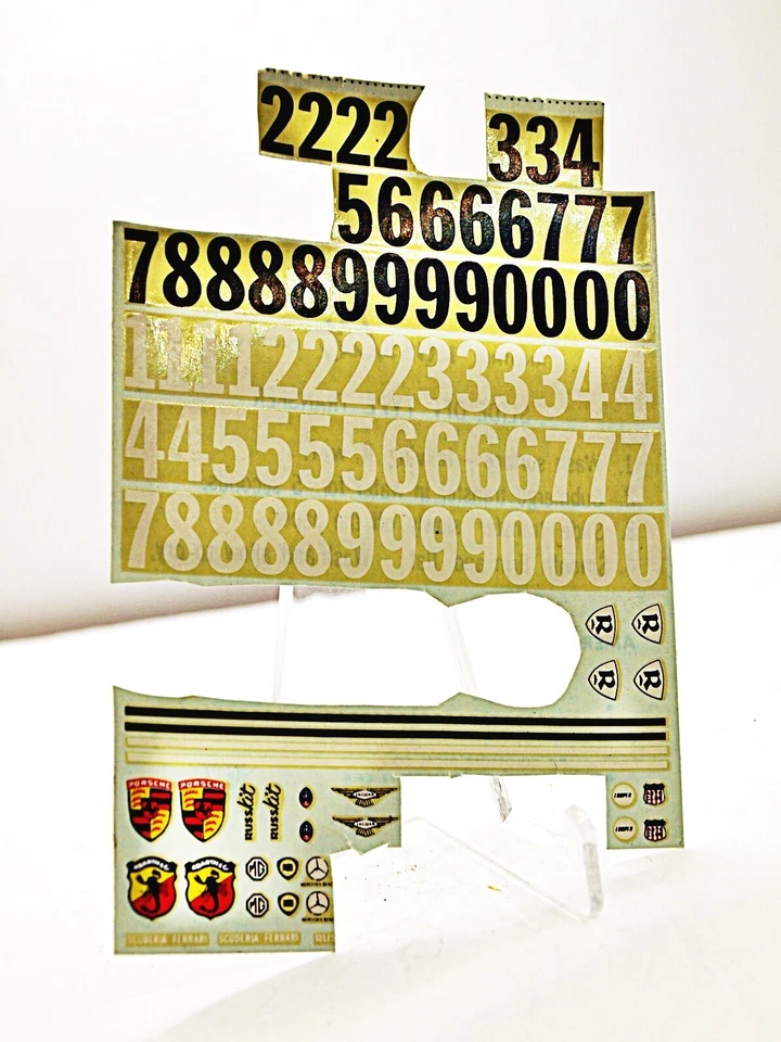 Vintage Russkit 1/32 Ferrari, + Partial Decal Sheet - Image 1 of 1