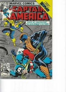 Captain America #282 1st Jack Monroe (Nomad) Silver Cover 2nd print Marvel 1983 - Picture 1 of 1